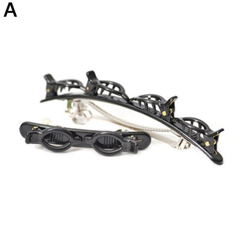 Dubbele Pony Kapsel Haarspeld Haarband Salon Haar Decoratie Clips Haarband Voor Vrouwen Dubbele Pony Kapsel Haarspeld Accessoire: 3