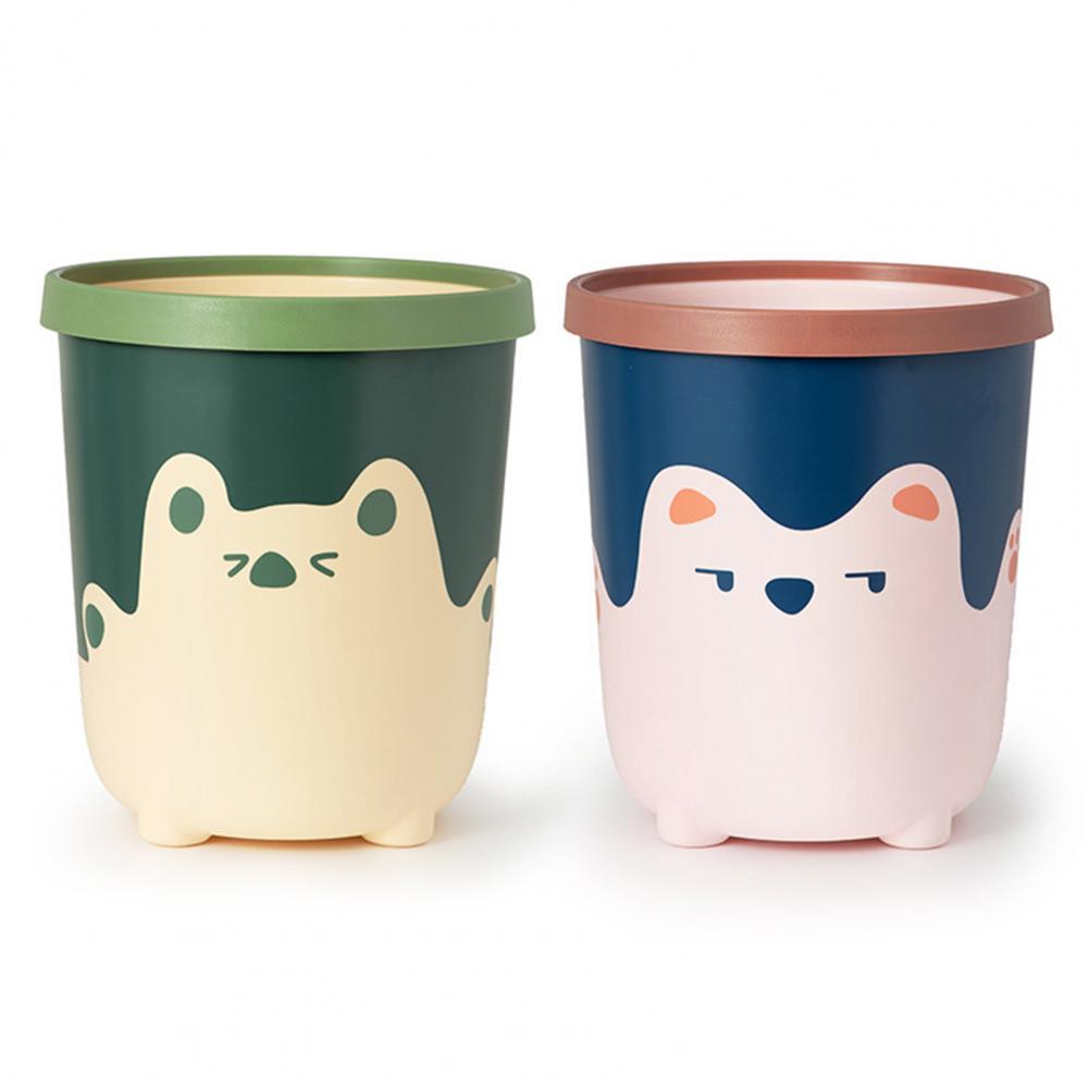 Multi-function Garbage Box Rubbish Garbage Bin PP Plastic Toilet Paper Box Large Capacity Bucket Waste Bin Home Garbage Can