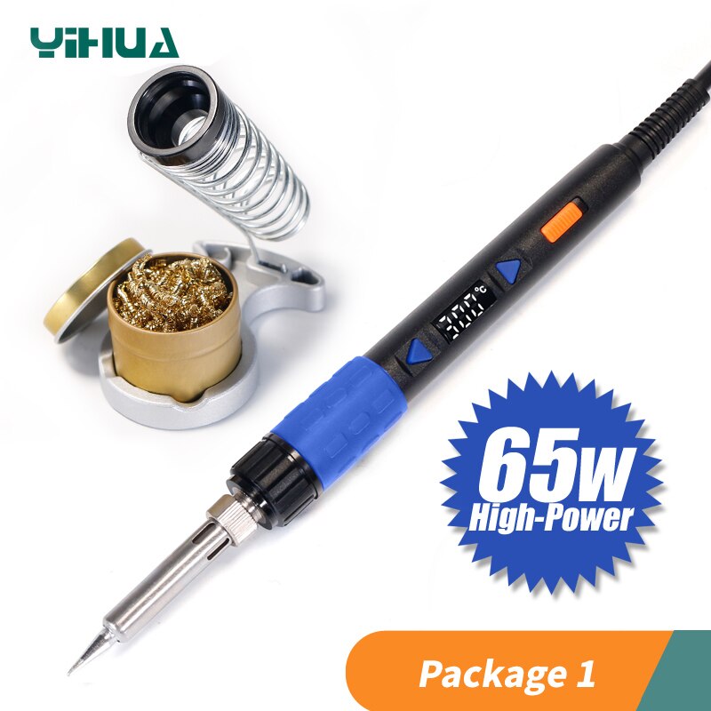 YIHUA 928D-III 65W 90W 110W Large Power Optional Soldering Iron Adjustable Digital Temperature Display Electric Soldering iron