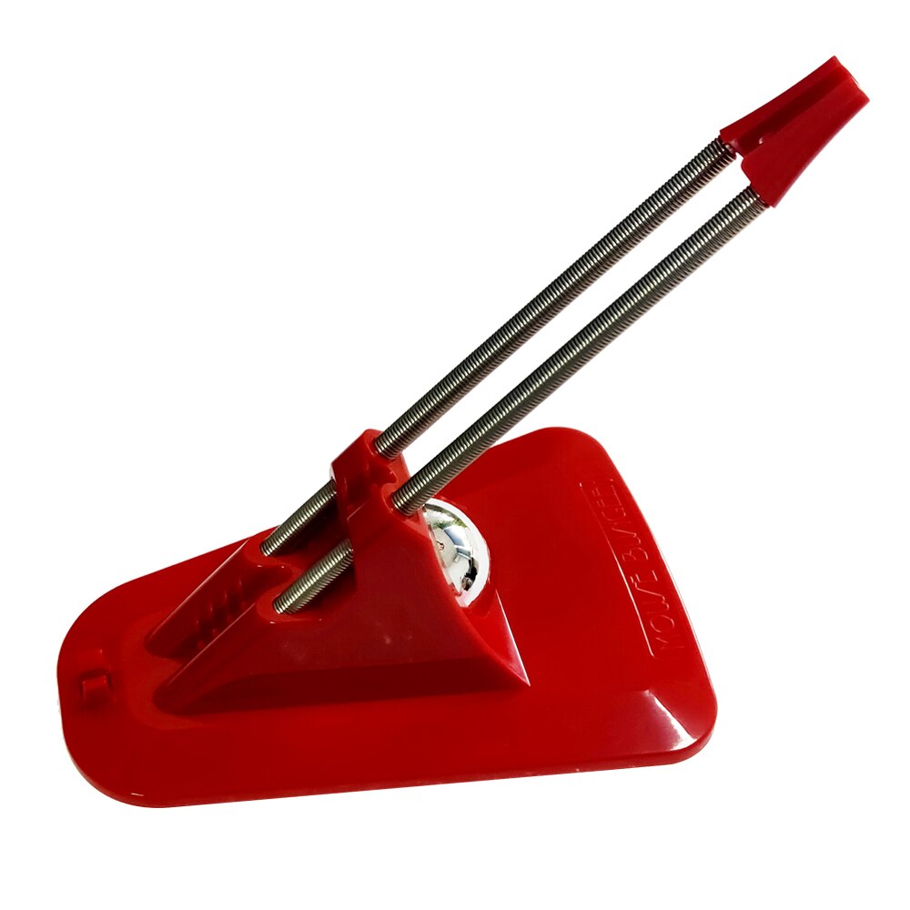 Porte-câble élastique, souris Flexible, fixe, antidérapant, souris de bureau de jeu, claviers, organisateur de câbles à Clip, enrouleur de pince à fil: Red