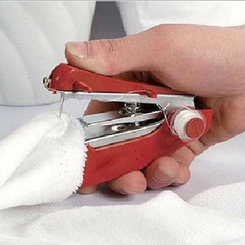 Portable Sewing Machine Mini Handheld Sewing Machine Electric Stitching Household Repair Kit Quick Repairs DIY Home Travel
