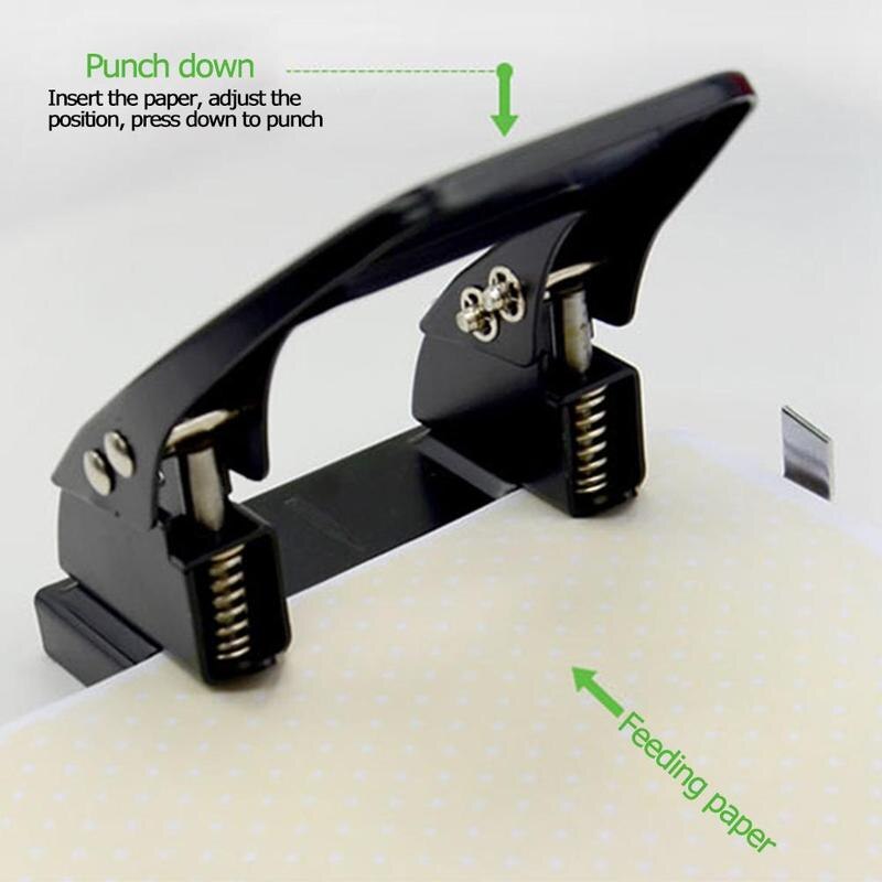 2-hole Manual Punching Machine A4 Paper Punching Machine Office Binding Supplies