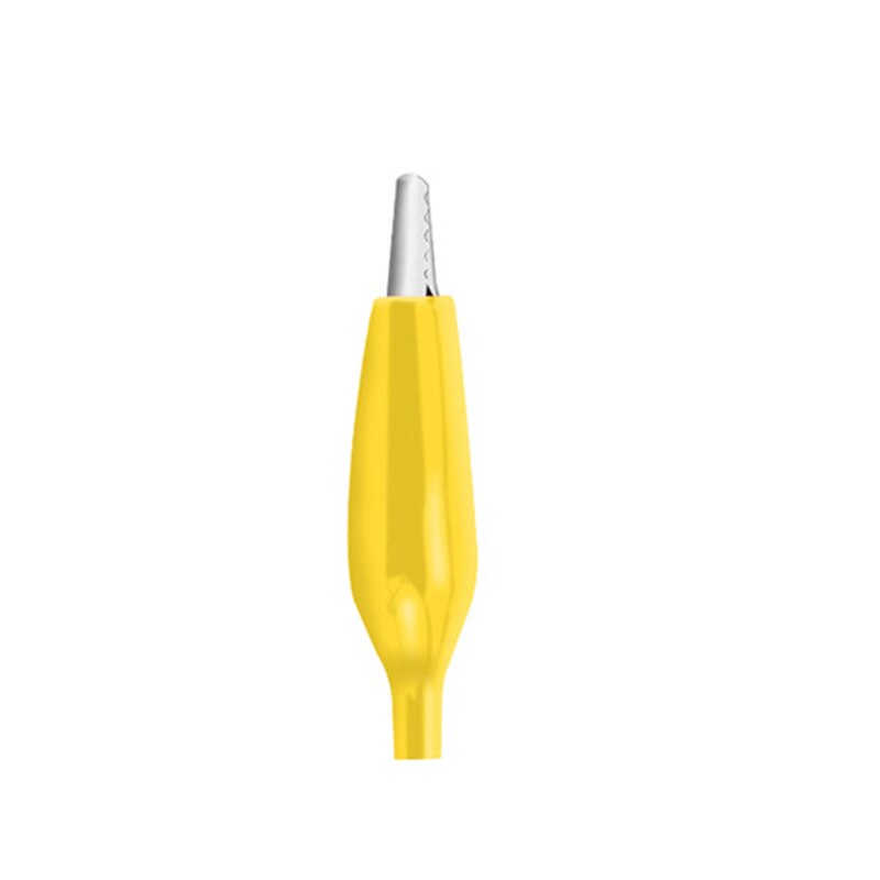 10Pcs 27Mm Kleine Isolatie Boot Metal Alligator Clip Elektrische Test Lead Kleurrijke Kleine Krokodil Clip 6 Kleur: 10PCS Yellow