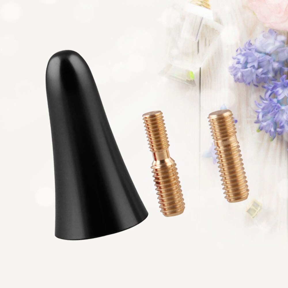 Auto Accessories Decoration Roof Antenna Car Antenna Aluminum Antenna Refit (Black)