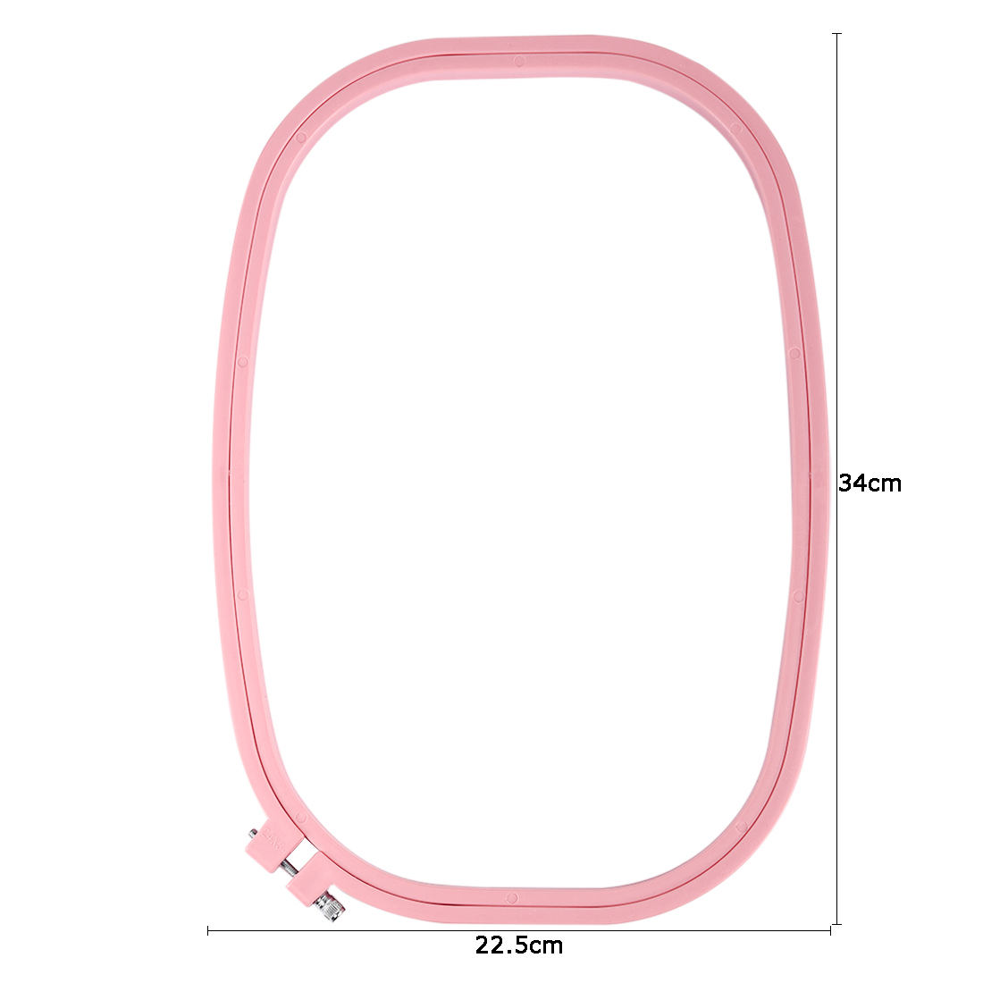 Obręcz robić haftowania z tworzywa ABS, prostokątna, kwadratowa, ramka robić haftowania, obręcz robić haftowania krzyżykowego, akcesoria robić szycia i rękodzieła.