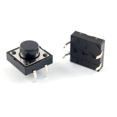 4 Pin Click Base 4 Pin DIP Through Hole Momenatry Tactile Pushbutto... – Grandado