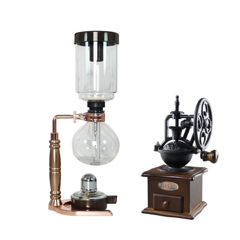 Cafetière type verre machine à café | Siphon de filtre, cafetière, Siphon de thé, pot d'aspiration