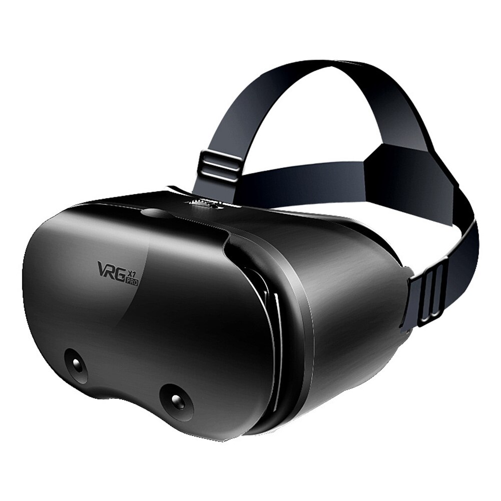 Vrg Pro X7 3D Vr Headset Groothoek Slimme Bril Helm Voor 5-7 Inch Telefoon Video Game verrekijker Met Controllers: Bluray	