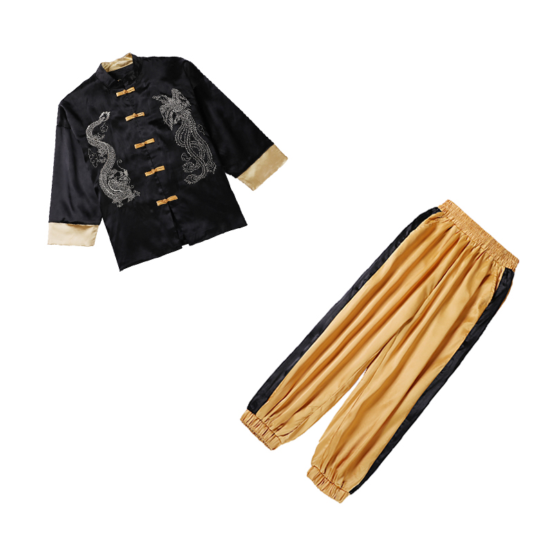 Jongens En Meisjes Moderne Street Dance Kostuums Kind Hip Hop Kleding Kids Jazz Prestaties Outfit Catwalk Podium Kleding DQL3150