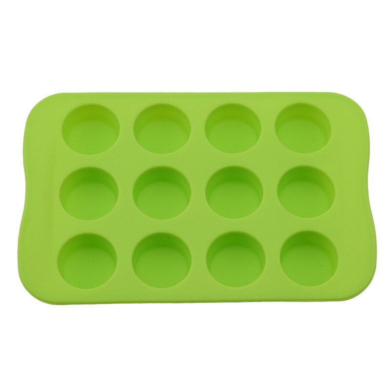 Silicone chocolat moule plateau rond carré coeur étoile forme crème glacée outils pour cuisine chocolat moule fabricant: green round