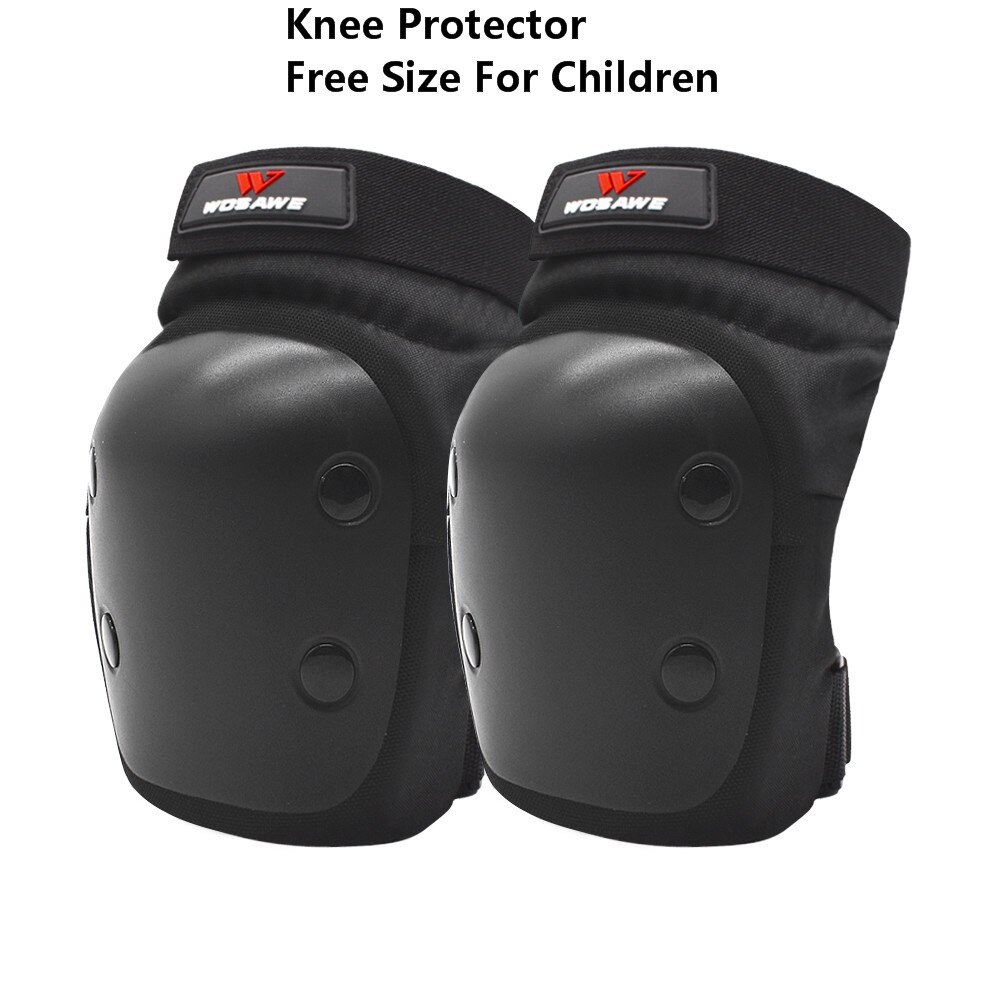 WOSAWE niños motocicleta armadura cuerpo Moto chaqueta espalda hombro niños cuerpo Protector engranaje Motorcross rodilleras codo Protector: Knee Pads