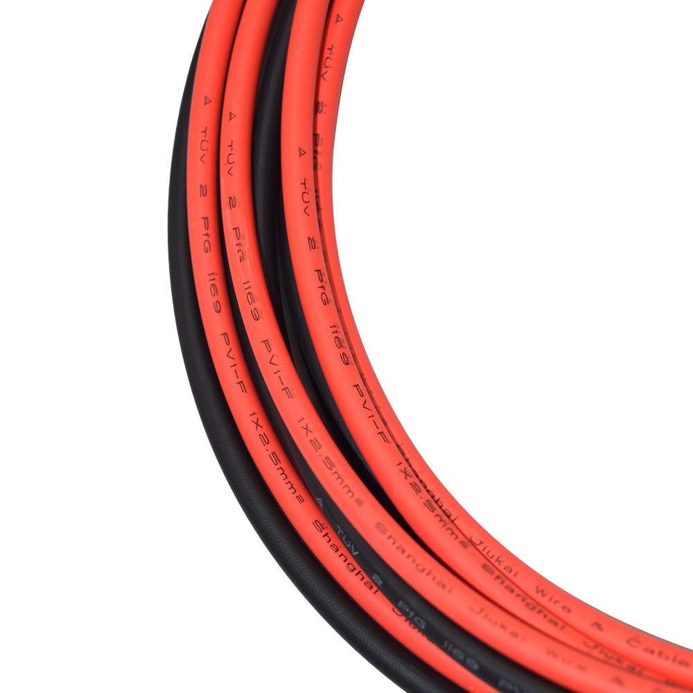 XINPUGUANG 1x10m mm ² rood/zwart solar PV kabel voor zonnepaneel module thuis station solar kits DIY systeem RV marine boot auto