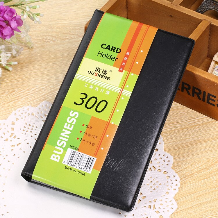 Fournir Triple affaires Har peau porte-carte porte carte bancaire porte-carte 300 carte Ou Sheng H300b