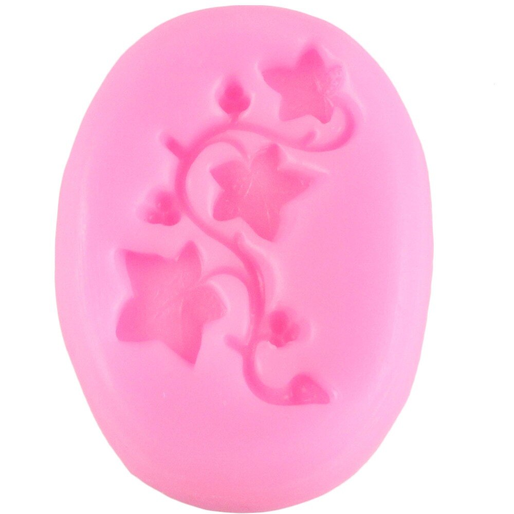 3D Ivy Wijnstok Relief Silicone Mold Sugarcraft Cake Decorating Tool Fondant Chocolade Snoep Mallen Cake Bakvorm Zeep Mal Van Klei