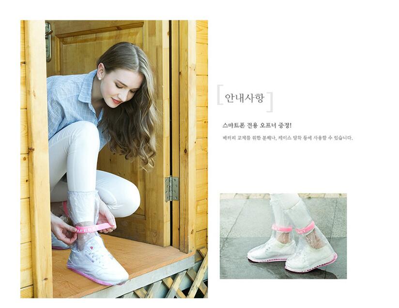 Thick wear-resisting rain boots Rain-proof waterproof boots Outdoor high boots slip boots