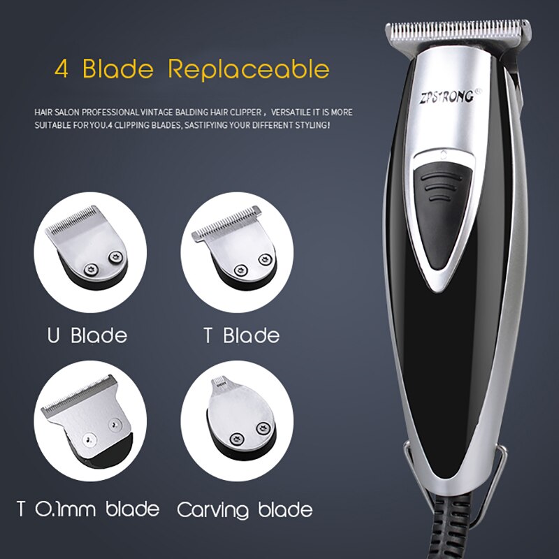 ZPSTRONG 110-240V Multifunctional Hair Clipper Wired Trimmer Beard Trimmer US Plug