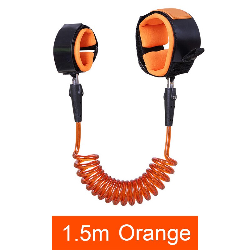 Correa de seguridad ajustable para bebés y niños de 1,5 m, Antipérdida de seguridad para bebés: Orange1.5m