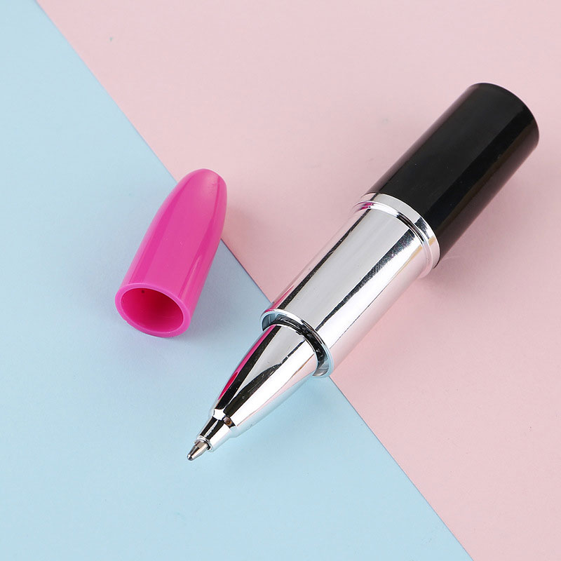 50 stuks lippenstift balpen creatieve mooie balpen lippenstift tekenpen meisje cadeau voor thuis winkel school
