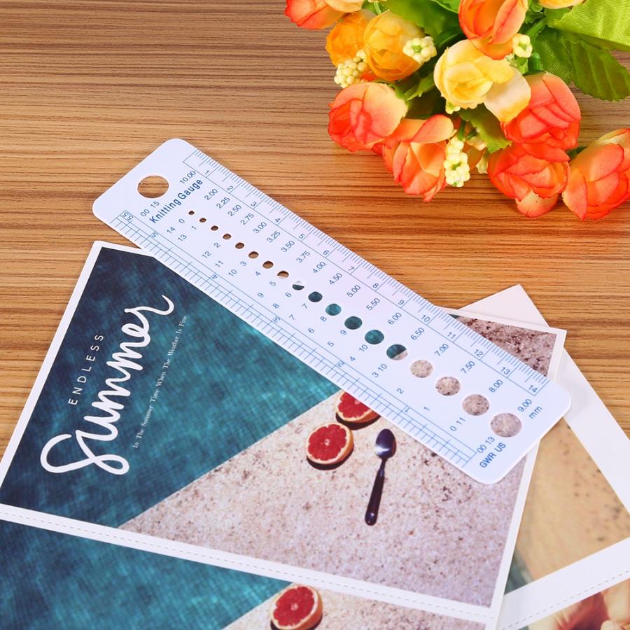 Sewing Ruler Measure Plastic DIY Knitting Needle R... – Vicedeal