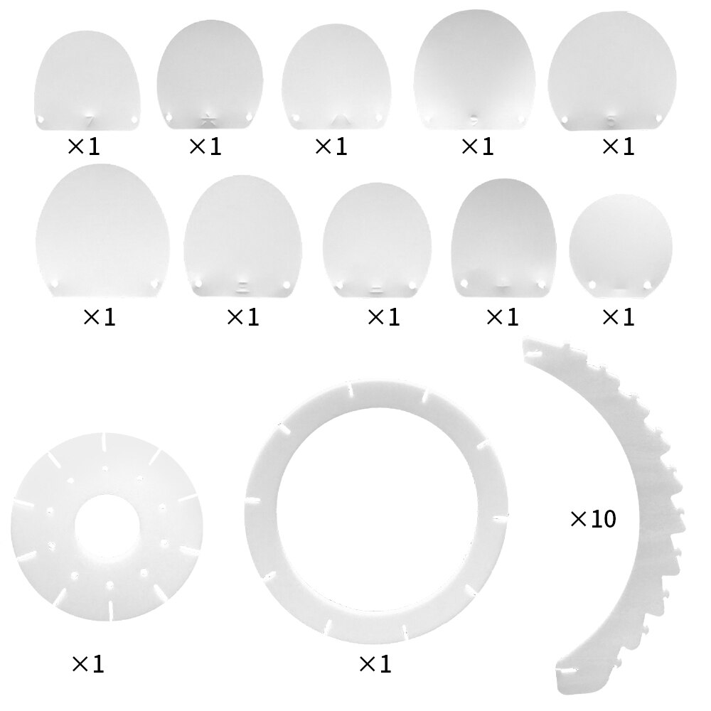 DIY Lampshade Pendant Lamp Shade Pendant Hanging Suspension Lightshade For Ceiling Lights Lamp Shade Assemble Lamp Shade DIY