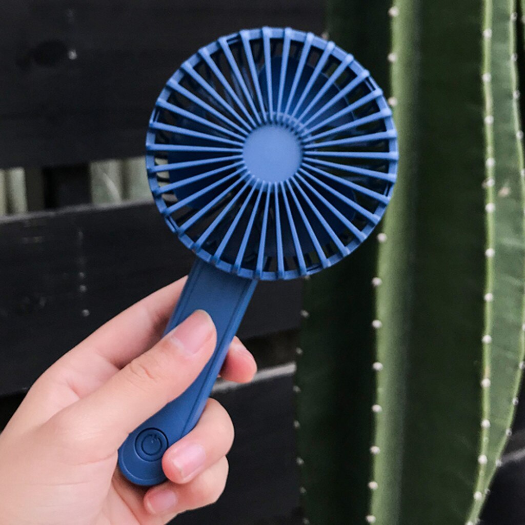 Ultra-Quiet USB Charging Low Noise Smart Home Portable Mini Handheld Fan Summer Cool Pocket fan