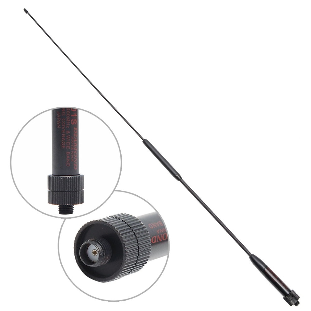 Diamond RH901S SMA-Female 144/430MHz Dual Band Soft Antenna For BaoFeng UV-82 UV-5R BF-888S UVB3 Plus UV-S9 DM-5R Two Way Radio