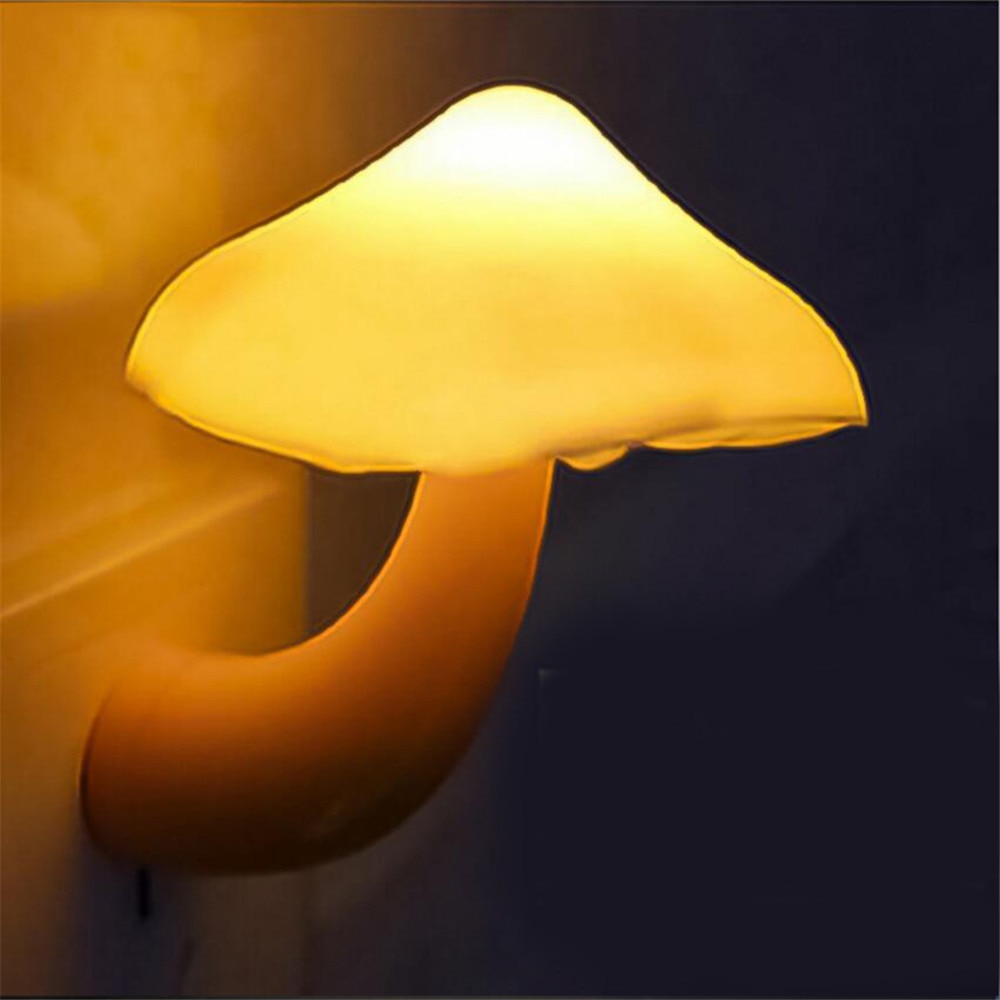 EU UNS Stecker Pilz Steckdose Lichter LED Nacht Licht für Schlafzimmer Baby Zimmer Heimat Dekoration Topf Licht LED Lampe