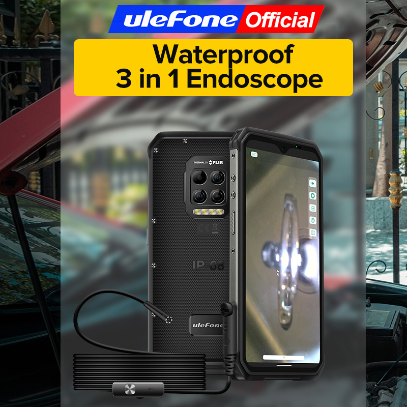 Ulefone Waterdichte 3 In 1 Endoscoop/Voor Armor 9/Armor 9E/Power Armor 13