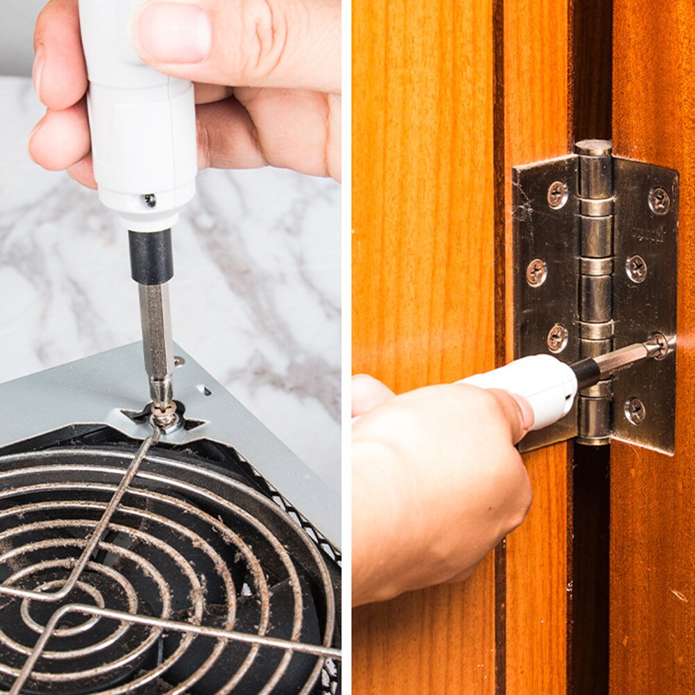 14PCS Set Mini Electrical Screwdriver Electric Screwdriver Set USB Rechargeable Smart Wireless Electric Screwdrivers Power Tools