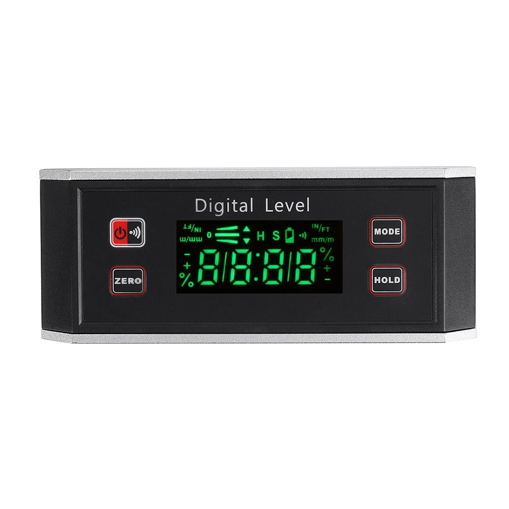 High-precision Waterproof LCD Magnetic Digital Protractor Inclinometer Electronic Level Box Gauge Angle Meter Finder Tools: Default Title