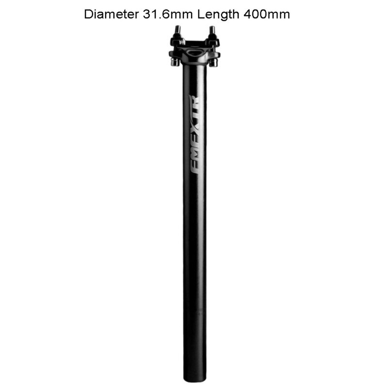 Einstellbare Berg Straße Fahrrad Verlängerung Sattel Rohr Fahrrad Sitz Aluminium Legierung Fahrrad Teile 400mm/15,7 in