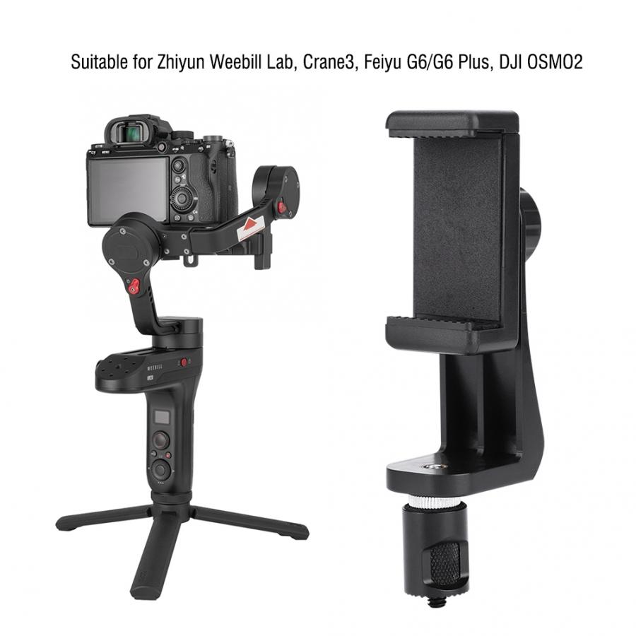 Universele Smartphone Clip Holder Beugel Voor Zhiyun Weebill Lab Crane3 Voor Feiyu G6