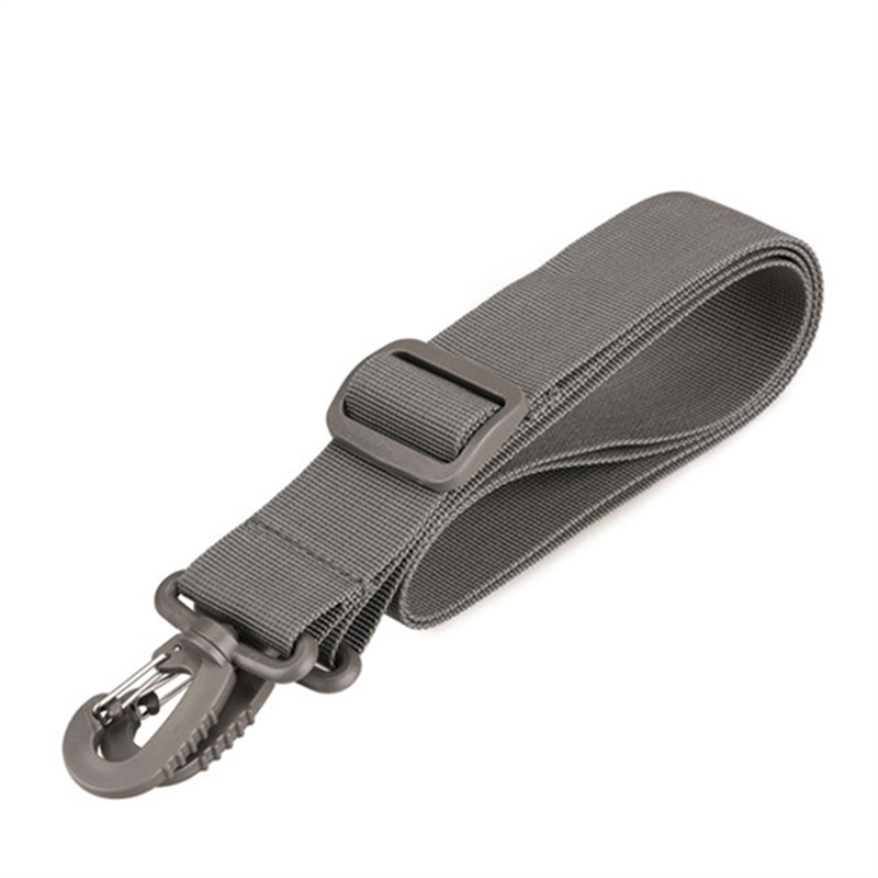 Verstelbare brede riem Heren Crossbody Tasriem Schoudertassen voor heren Riem Zwarte vervangende tas Onderdeelaccessoires: Chocolade