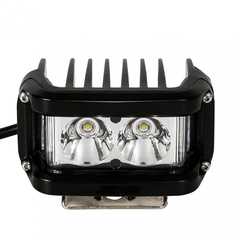 6500K 25W moto LED phares externe clignotant rouge bleu avertissement stroboscope lumières lumineux étanche clignotant lumières