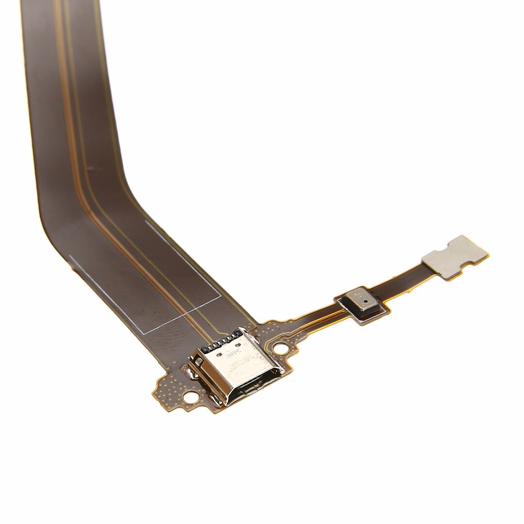 Cargador USB de para Samsung Galaxy Tab 3 10,1 P5200 P5210, puerto de carga con micrófono y Cable flexible