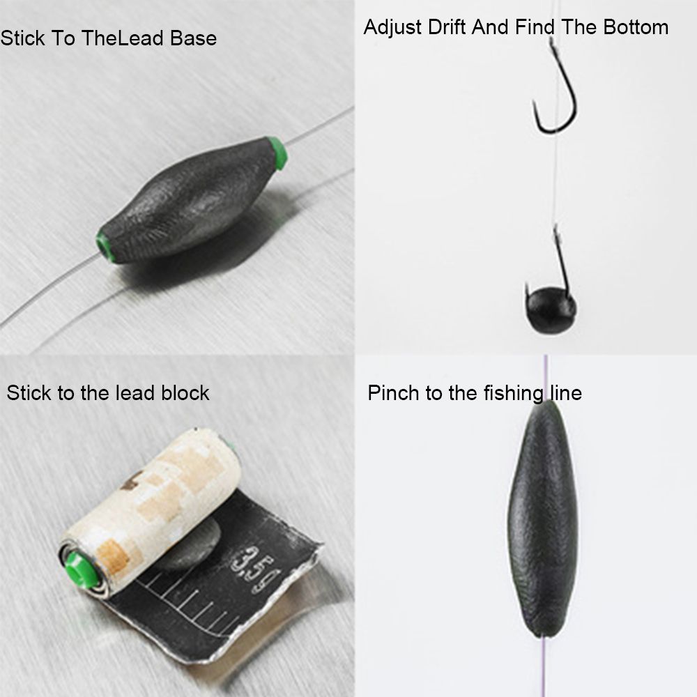 12g/25g karpe fiskemateriale wolfram kit blød synker chod rig rør leadcore fluefiskeri lokke & amp; karpe lokkemad vægt