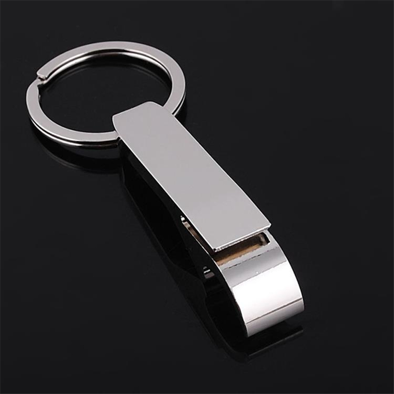 Ouvre-bouteille de poche portable en aluminium, ouvre-bouteille de bière, porte-clés, décoration de porte-clés, de faveur de fête de mariage, outils de bar,