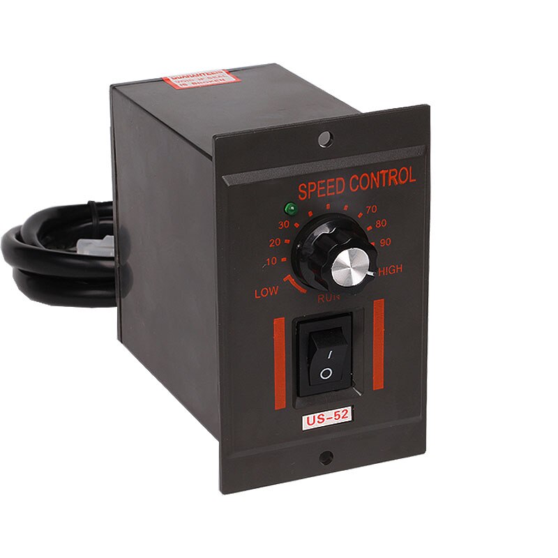 US-52 220V 6W 15W 25W 40W 60W 90W 120W 180W 200W 250W AC Motor Speed Controller AC Regulator Motor Control Foreward Backward