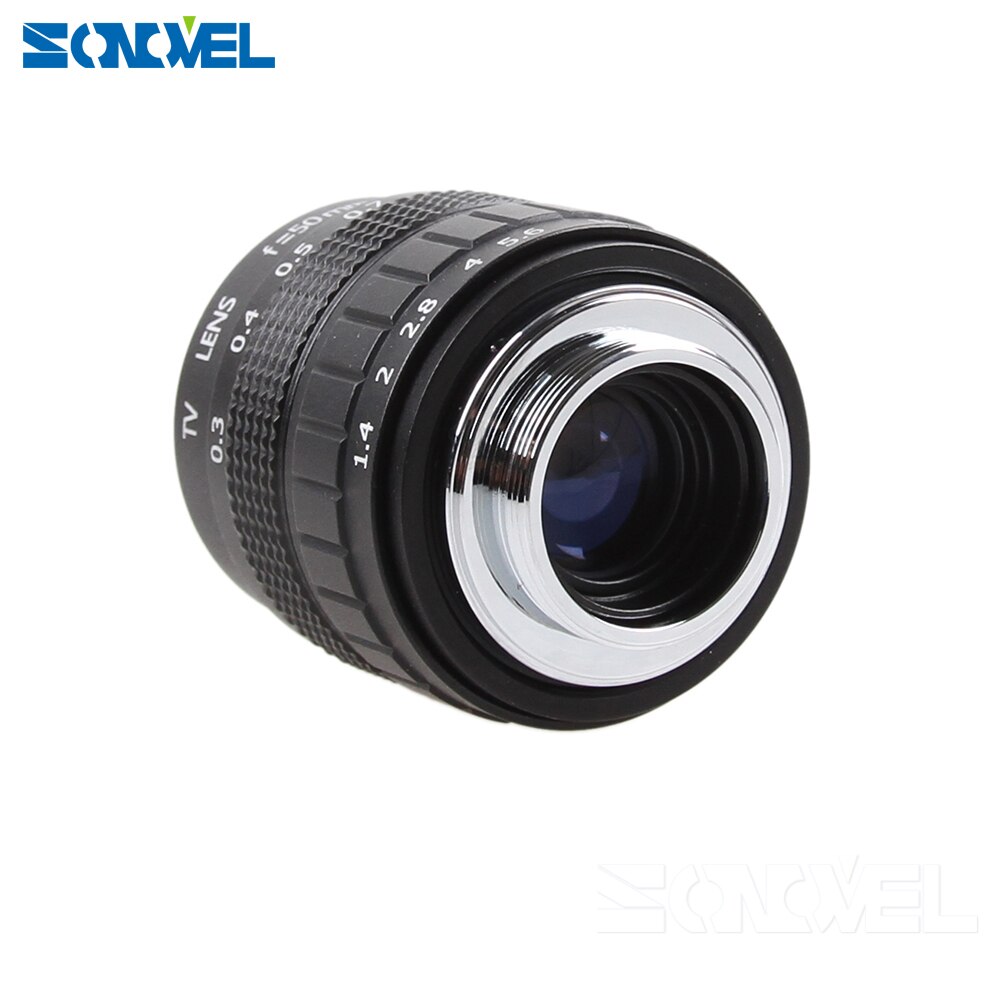 50 Mm F1.4 Cctv Tv Movie Lens + C Mount + Macro Ring Voor Sony E Mount Nex-5T Nex-3N Nex-6 nex-7 Nex-5R A6300 A6100 A6000 A6500 A5000