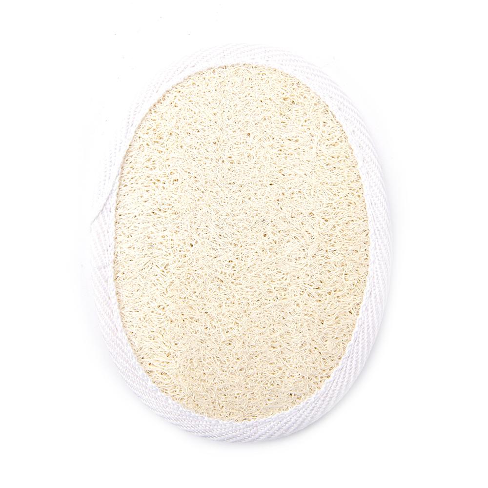 natural loofah luffa bath shower sponge body scrubber exfoliator washing pad