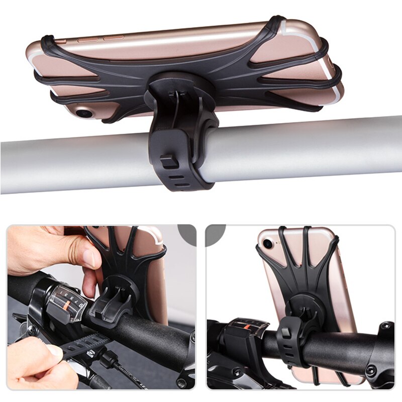 Bébé poussette accessoires support de téléphone portable support universel 360 rotatif bébé landau chariot support de téléphone pour iPhone Gps dispositif