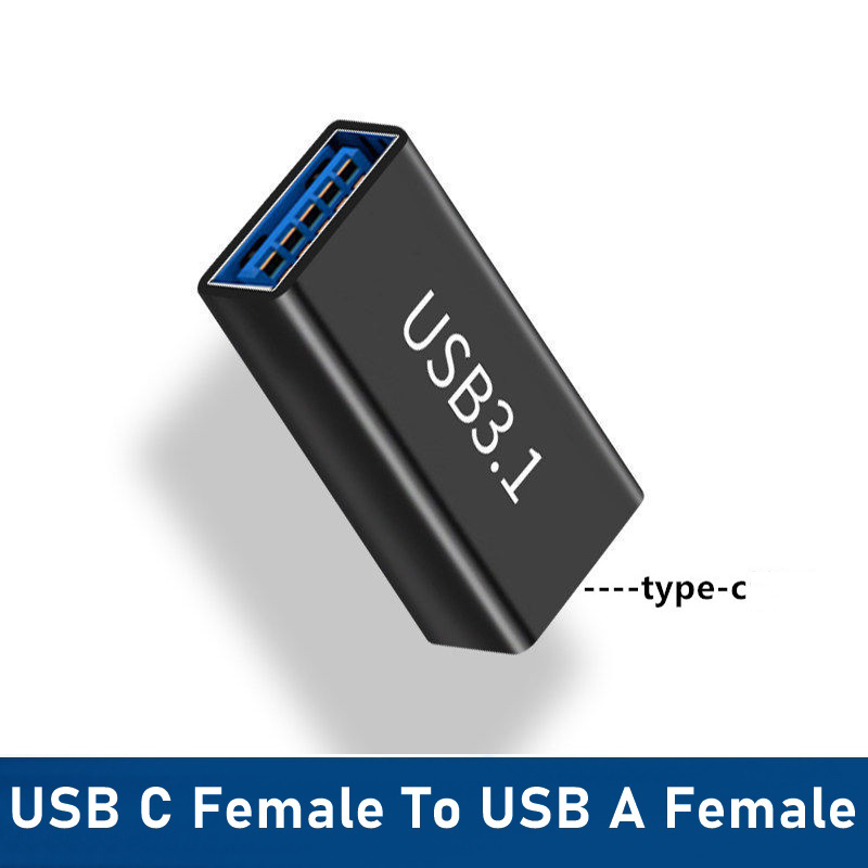 USB 3,0 Stecker USB Zu USB Adapter 5Gbps Gen1 Männlichen zu Männlich-weibliche USB Konverter SSD HDD Kabel Extender USB 3,0 Extension Plug: Blau