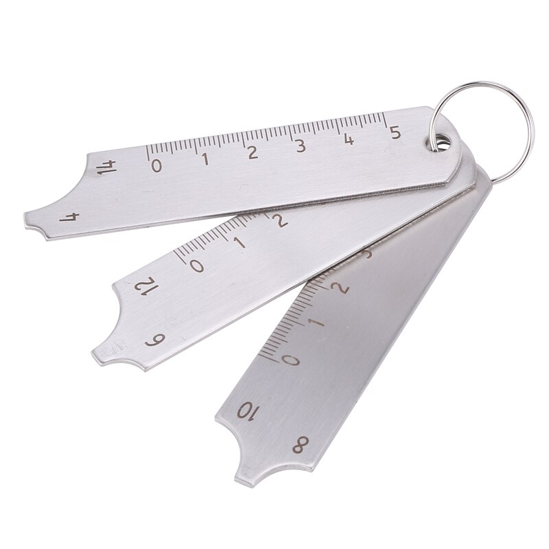 Lassen Gauge Voor 3 Pcs Key Set Mig/Tig/Stick Weld Gauge Measure Tool Lasonderzoek Gauge Tool: Default Title