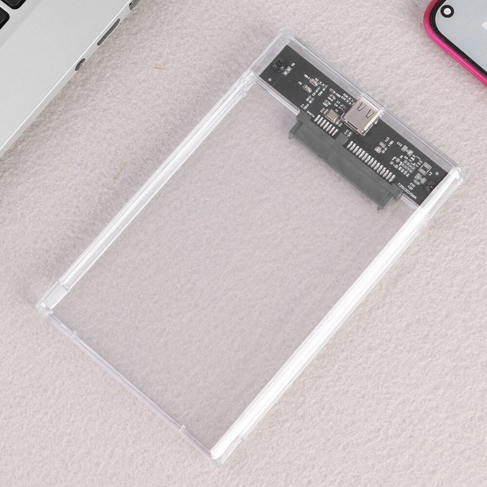 2 stuks mobiele harde schijf box - 2,5 inch externe USB harde schijf behuizing - USB 3.0 gereedschapsvrije Clear 2 TB schijven 7 mm/9,5 mm externe harde schijf behuizing ondersteunt SSD en HDD 2 stuks mobiele harde schijf box - 2,5 inch externe USB harde schijf behuizing - USB 3.0 gereedschapsvrije Clear 2 TB schijven 7 mm/9,5 mm externe harde schijf behuizing ondersteunt SSD en HDD