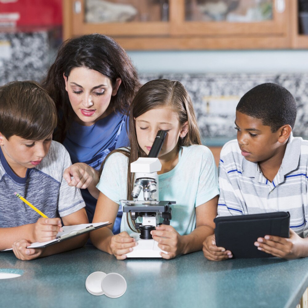 2Pcs Praktische Biologische Microscoop Reflector Microscoop Onderdelen Voor Laboratorium