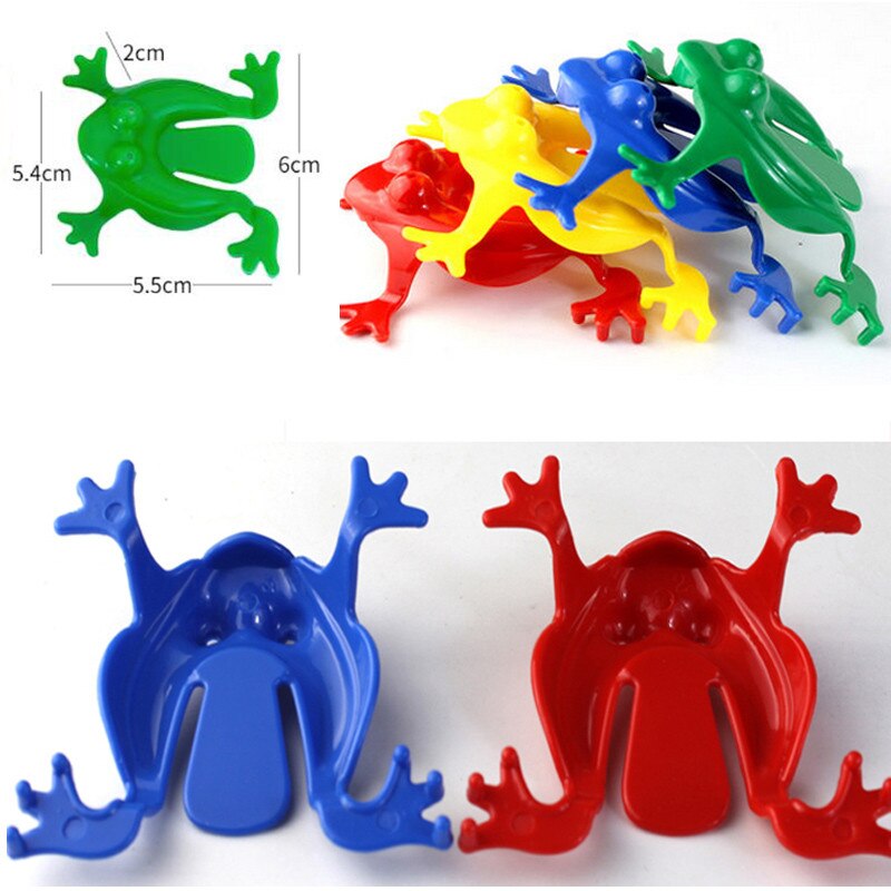 Juguetes clásicos de rana saltarina para niños, juegos divertidos de para niños, para dedos, 20/10/5 piezas