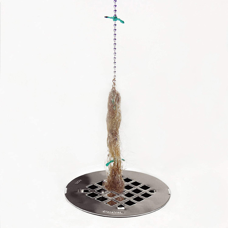 1 Pc Premium Afvoer Haar Catcher Bloem Douche Haar Schoonmaken Keten Badkamer Drain Zeef Haar Catcher Ketting Haak