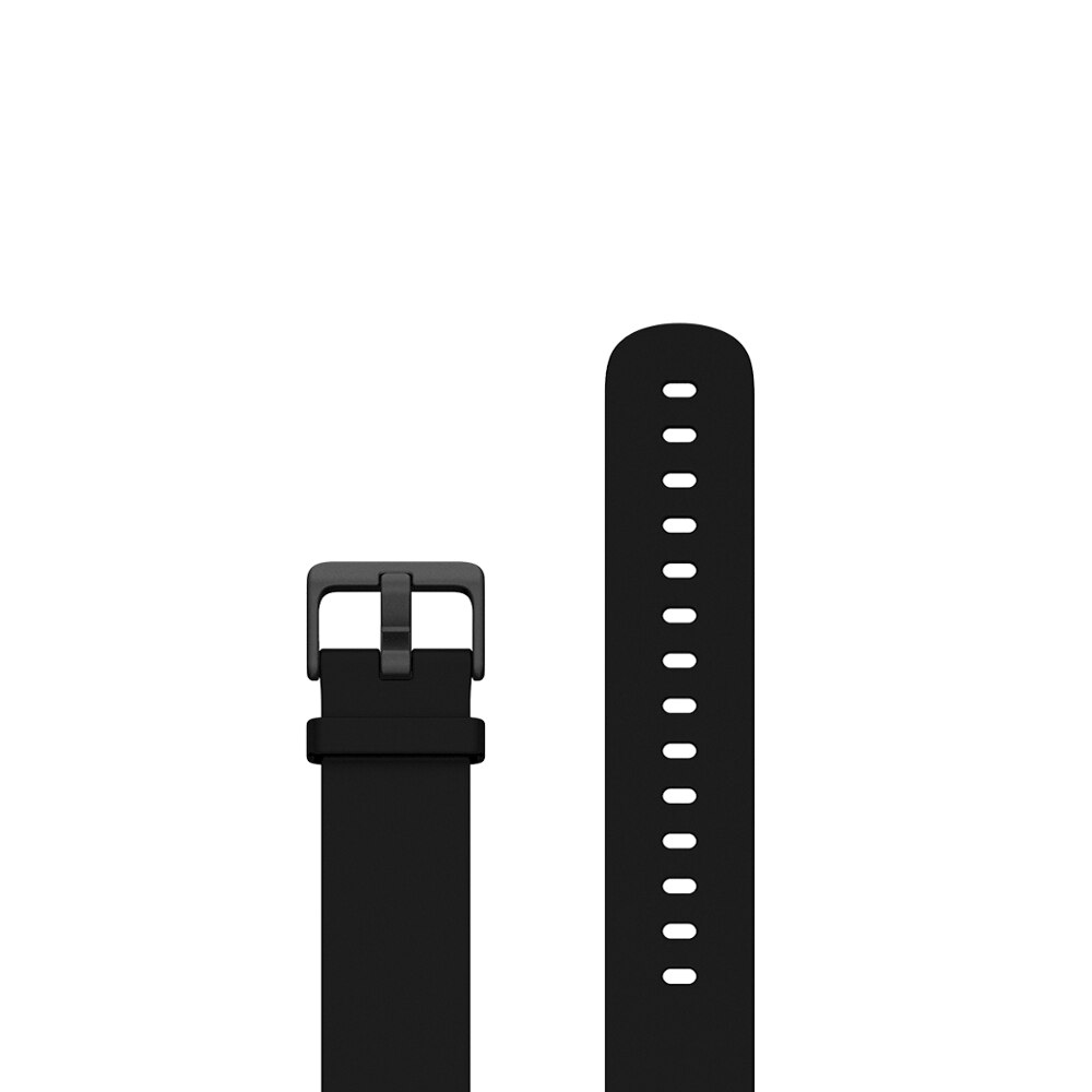 Bracelet Bip Amazfit d'origine pour montre intelligente Amazfit sans boîte: Black