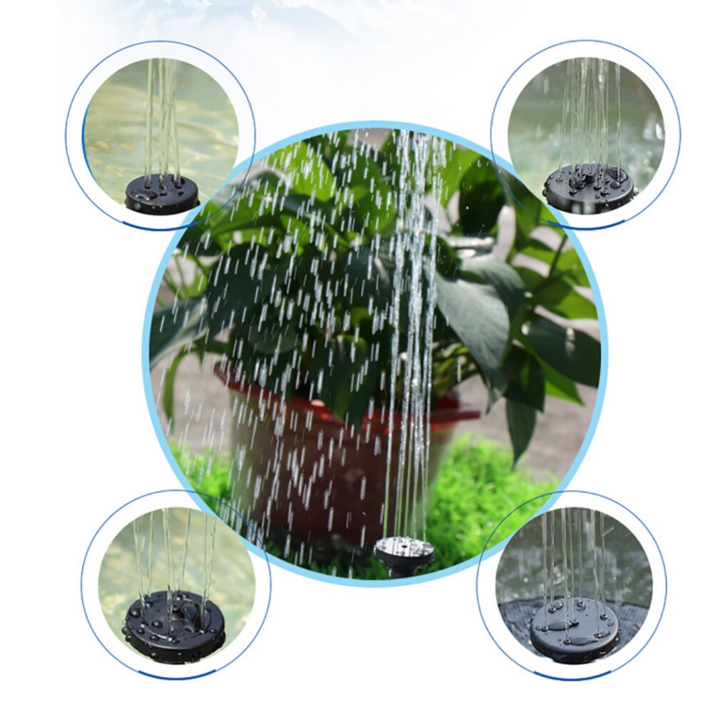 Solar Power Water Fountain Panel Floating Pump Solar Fountain Floating Solar Fountain Garden Water Fountain ForGarden Decoration