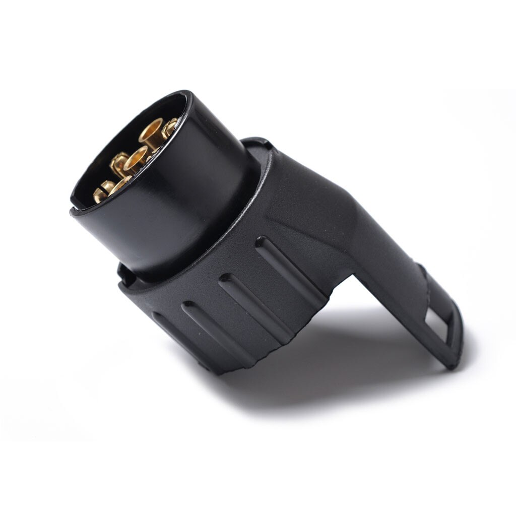 Car 13 To 7 Pin Trailer Adapter Connector Trailer Wiring Connector Socket 12V Car Caravan Accessories #BL4